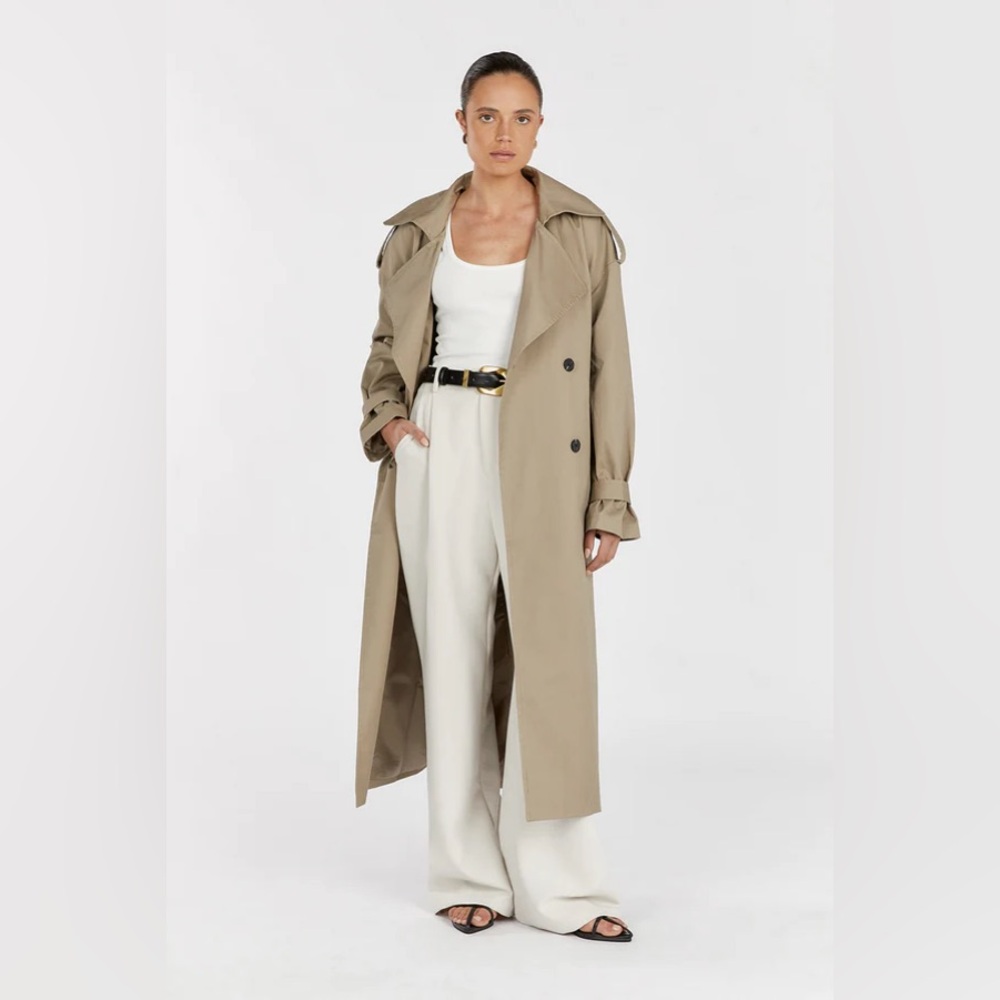 DISSH Cameron Moss Trench Coat